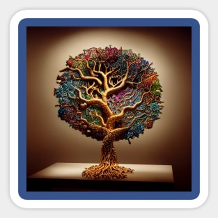 Yggdrasil World Tree of Life Sticker